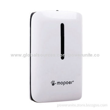 Fashionable Dual-USB Port Mobile Power Bank with 8,400mAh Capacity